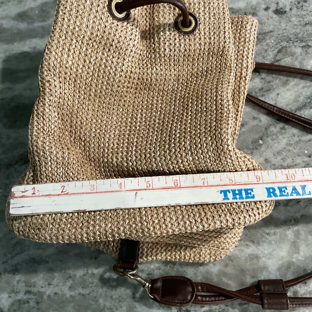 Strada tan woven backpack - Picture 11 of 11